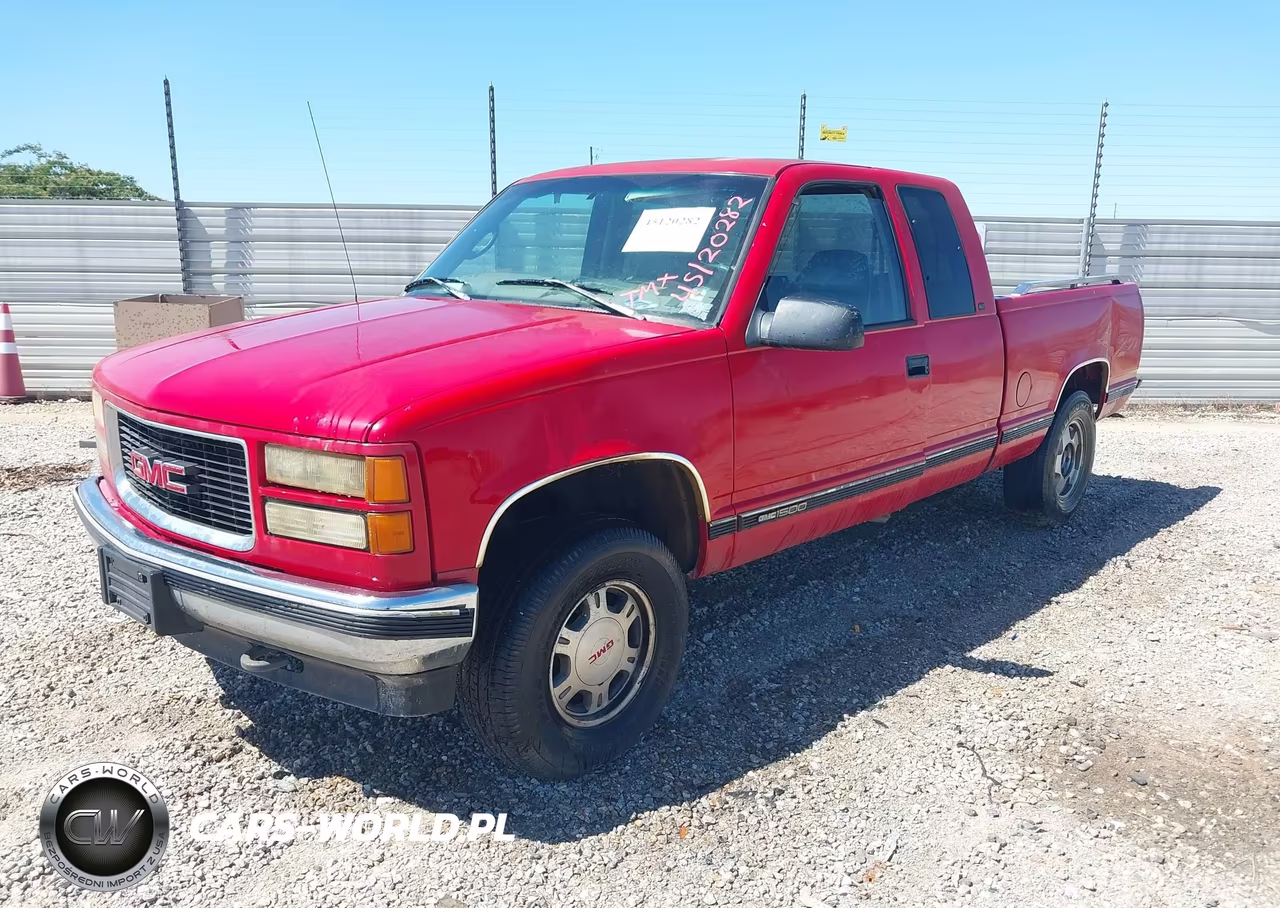 1998 GMC Sierra 1500 Sl Wideside VIN:1GTEK19R7WR505870 - 2