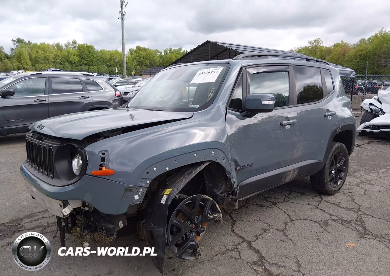 2017 Jeep Renegade Altitude 4X4 VIN:ZACCJBBB4HPF61988 - 2
