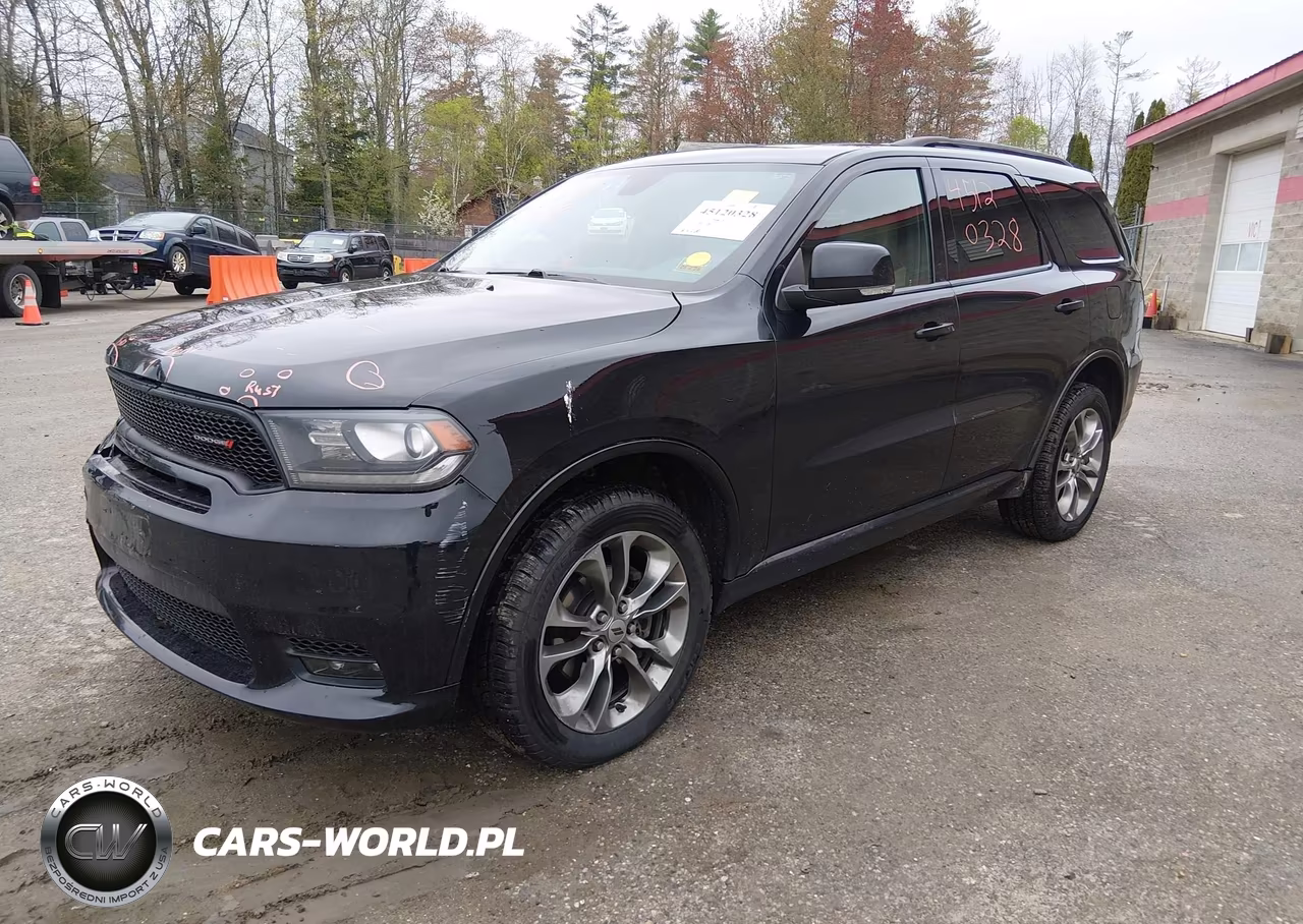 2019 Dodge Durango Gt Plus Awd VIN:1C4RDJDG0KC644463 - 2