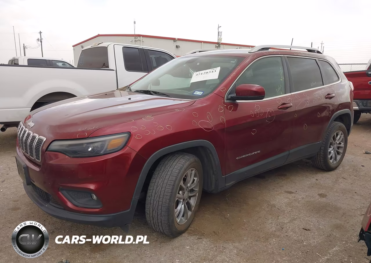 2019 Jeep Cherokee Latitude Plus Fwd VIN:1C4PJLLB0KD312471 - 2