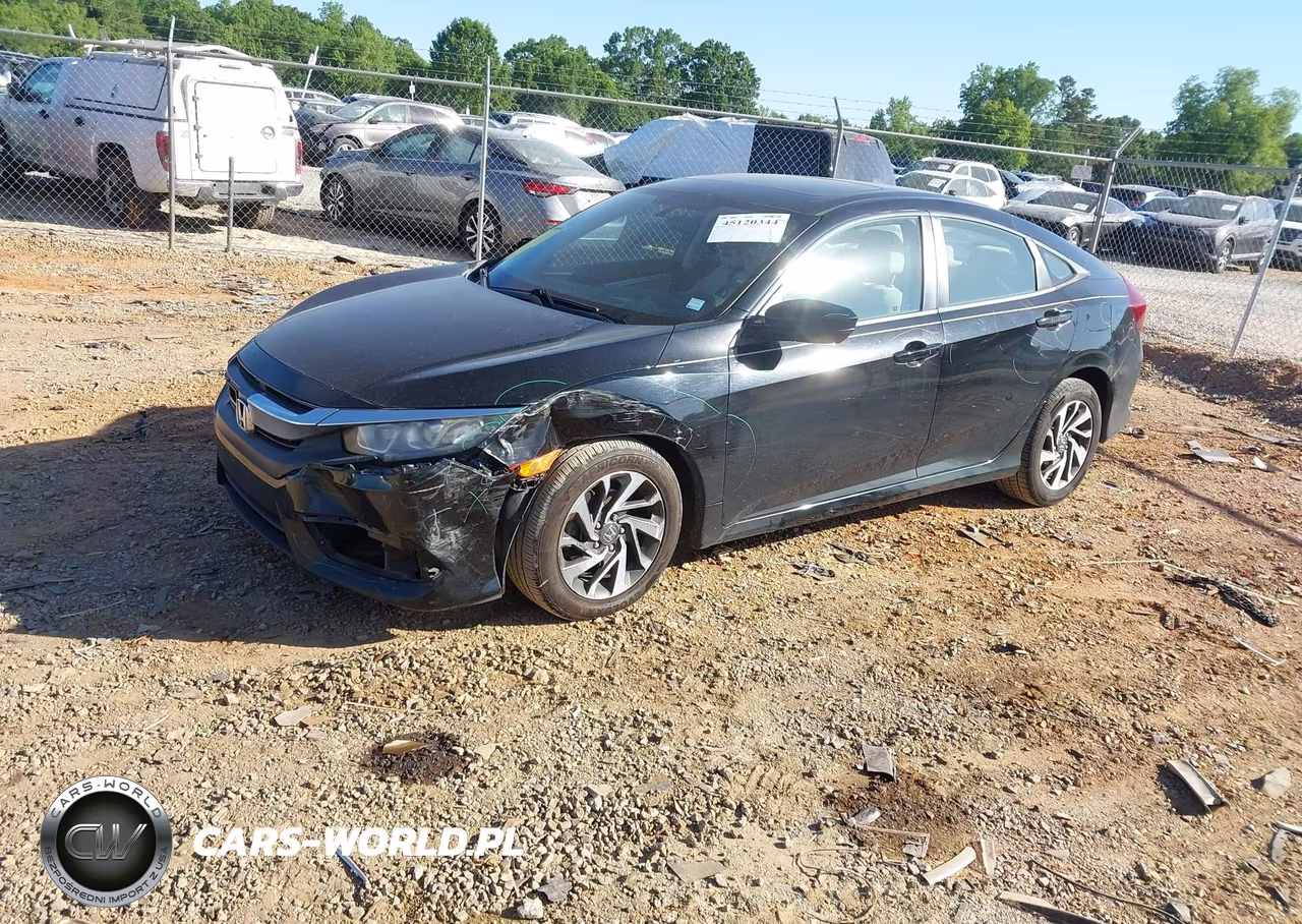 2016 Honda Civic Ex VIN:19XFC2F79GE090445 - 2