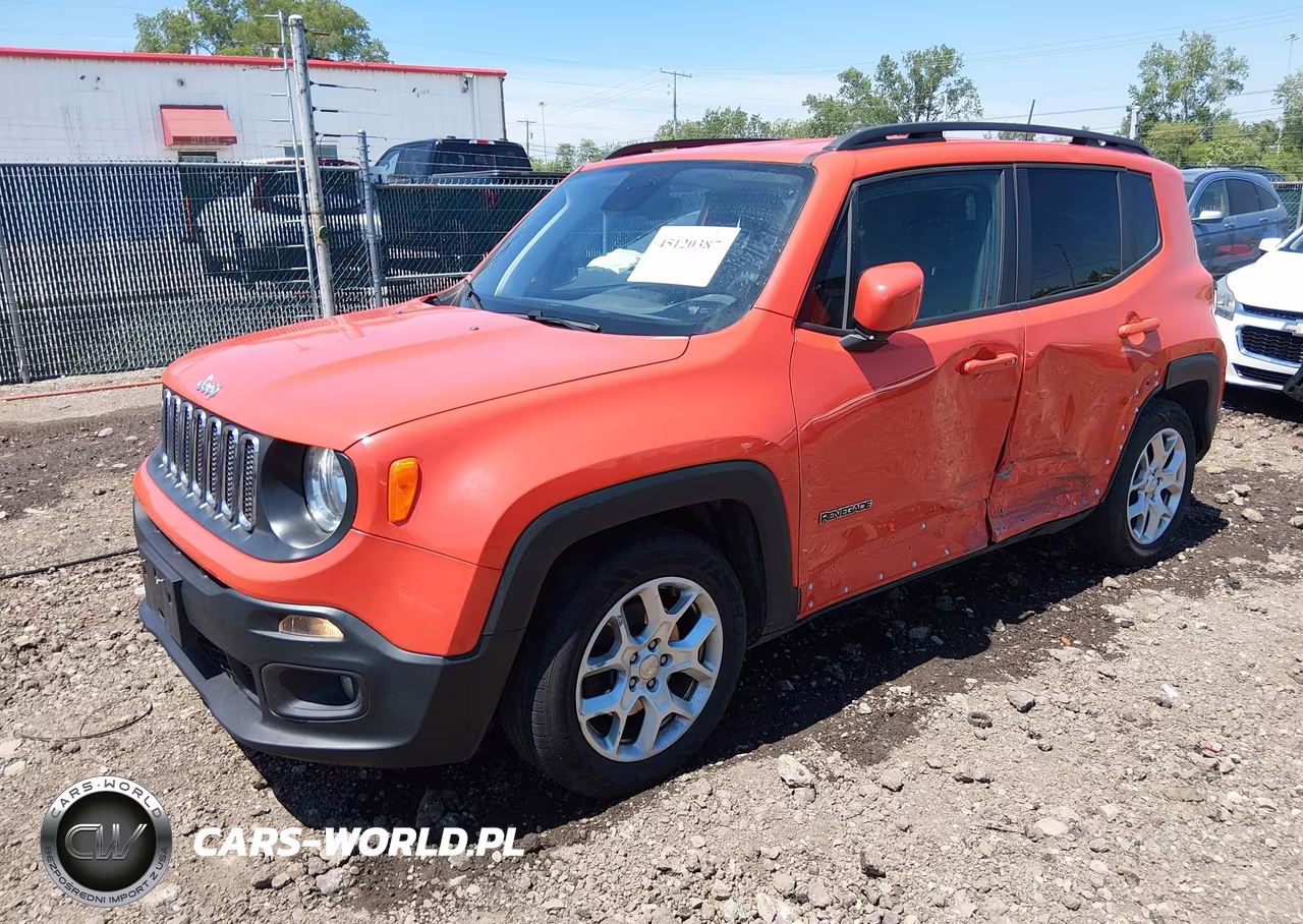 2018 Jeep Renegade Latitude Fwd VIN:ZACCJABB5JPJ38317 - 2