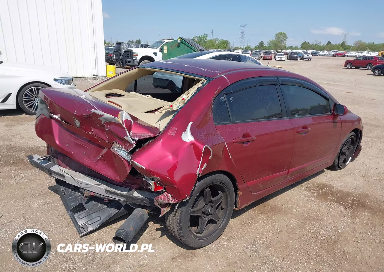 2007 Honda Civic Lx VIN:1HGFA16587L066399 - 4