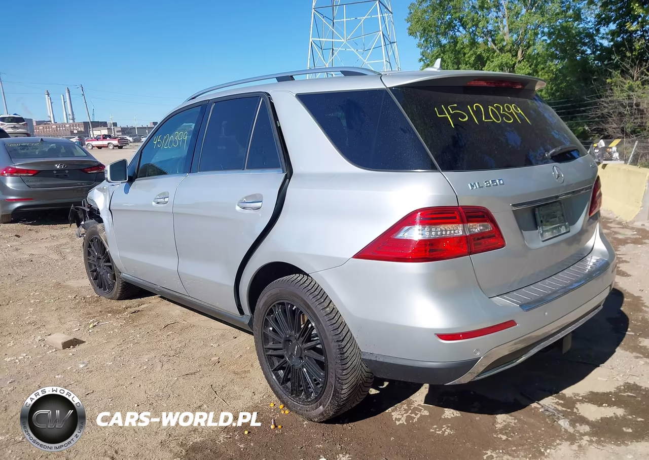 2014 Mercedes-Benz Ml 350 4Matic VIN:4JGDA5HB2EA371448 - 3