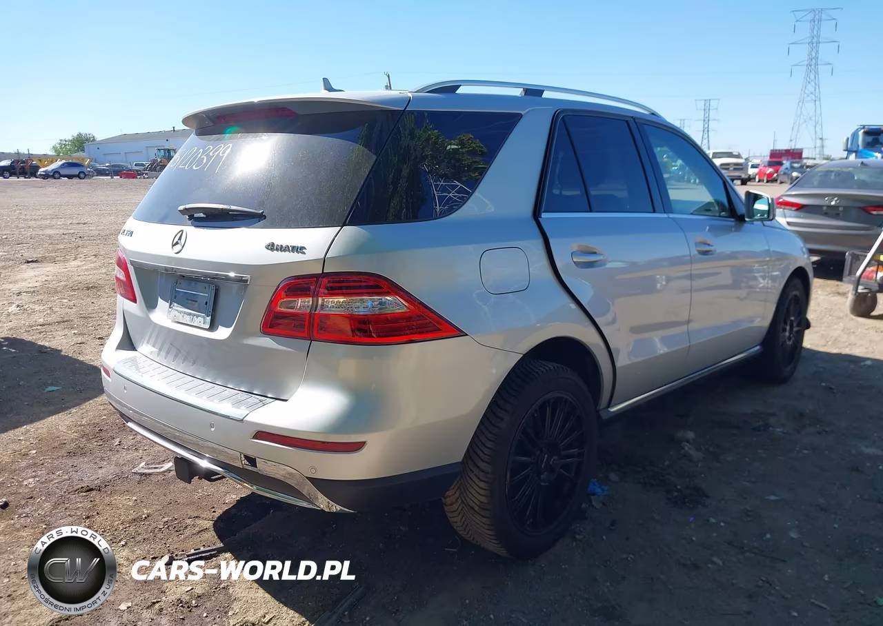 2014 Mercedes-Benz Ml 350 4Matic VIN:4JGDA5HB2EA371448 - 4