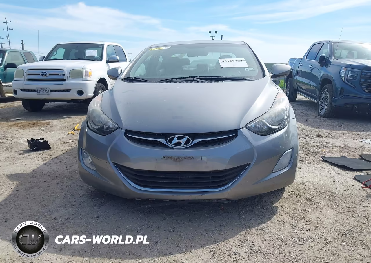 2013 Hyundai Elantra Gls VIN:KMHDH4AE8DU573699 - 12