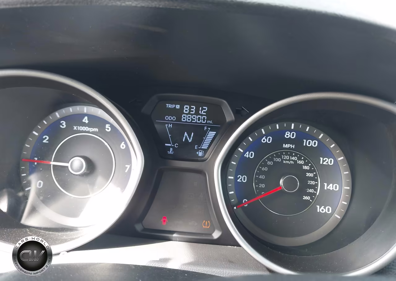 2013 Hyundai Elantra Gls VIN:KMHDH4AE8DU573699 - 7
