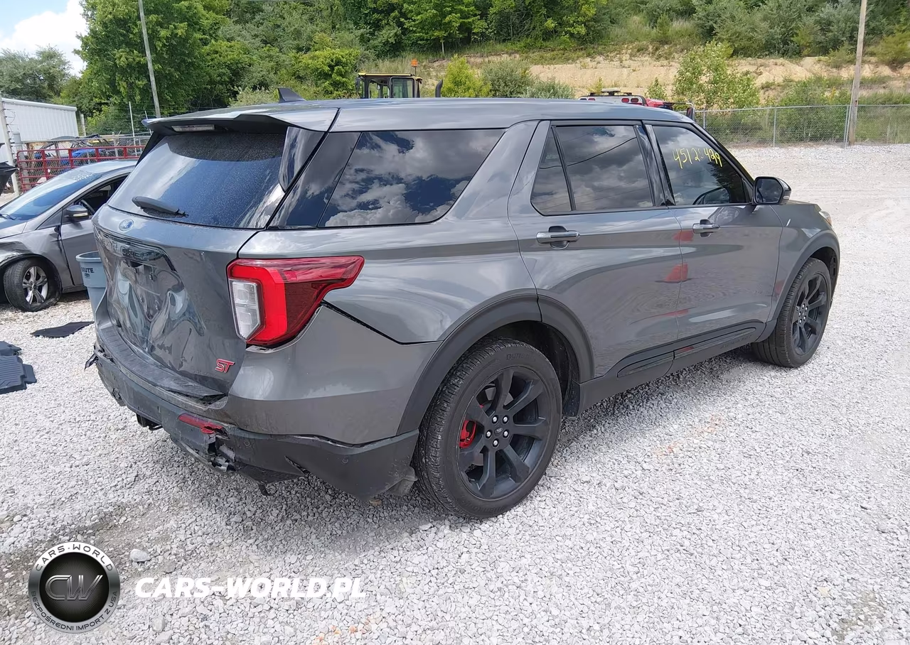 2021 Ford Explorer St VIN:1FM5K8GC7MGA45508 - 4