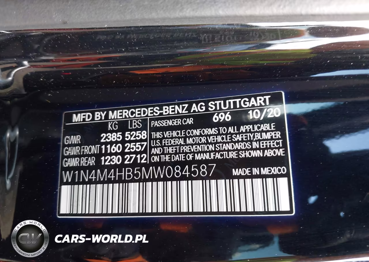 2021 Mercedes-Benz Glb 250 4Matic VIN:W1N4M4HB5MW084587 - 9