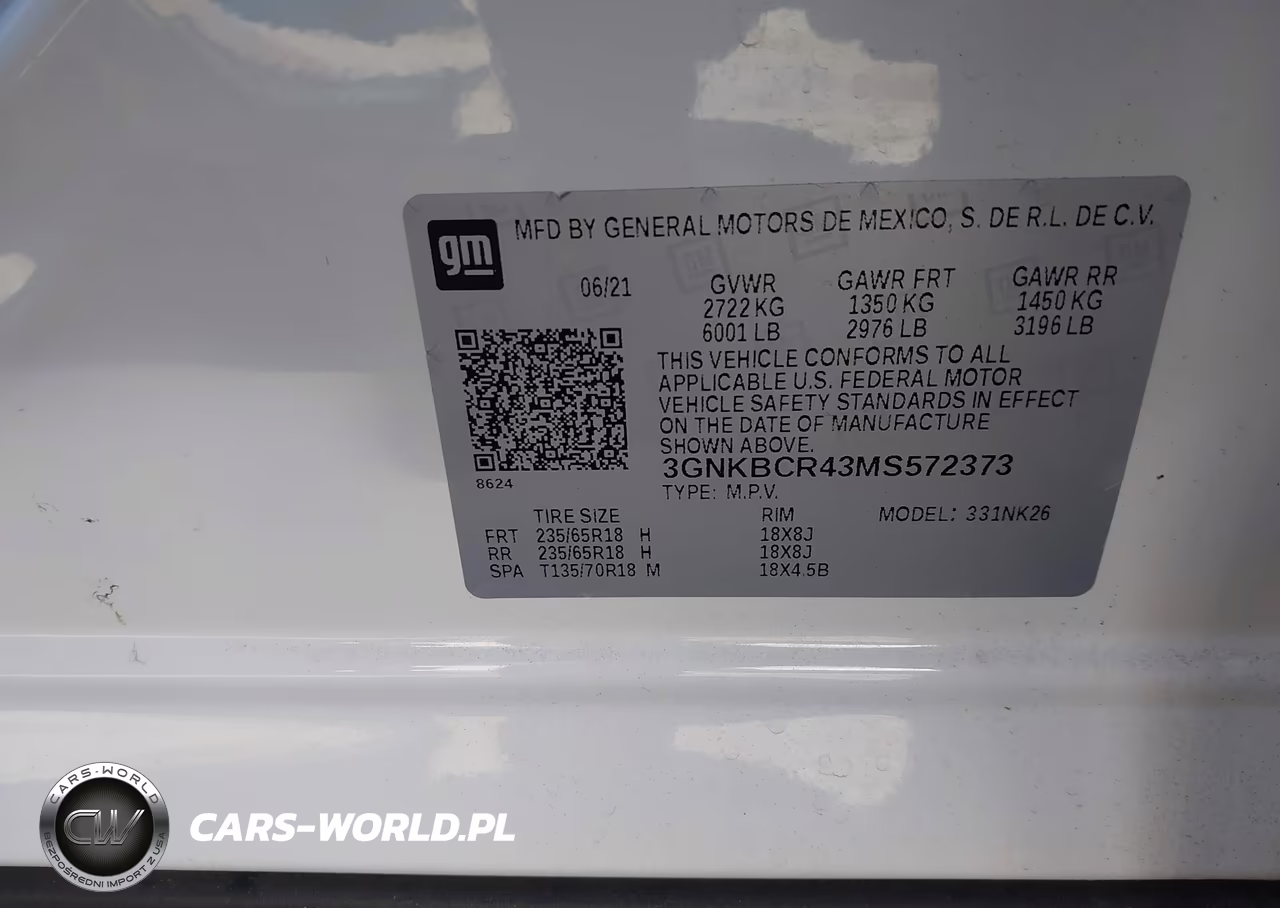 2021 Chevrolet Blazer Fwd 2Lt VIN:3GNKBCR43MS572373 - 9