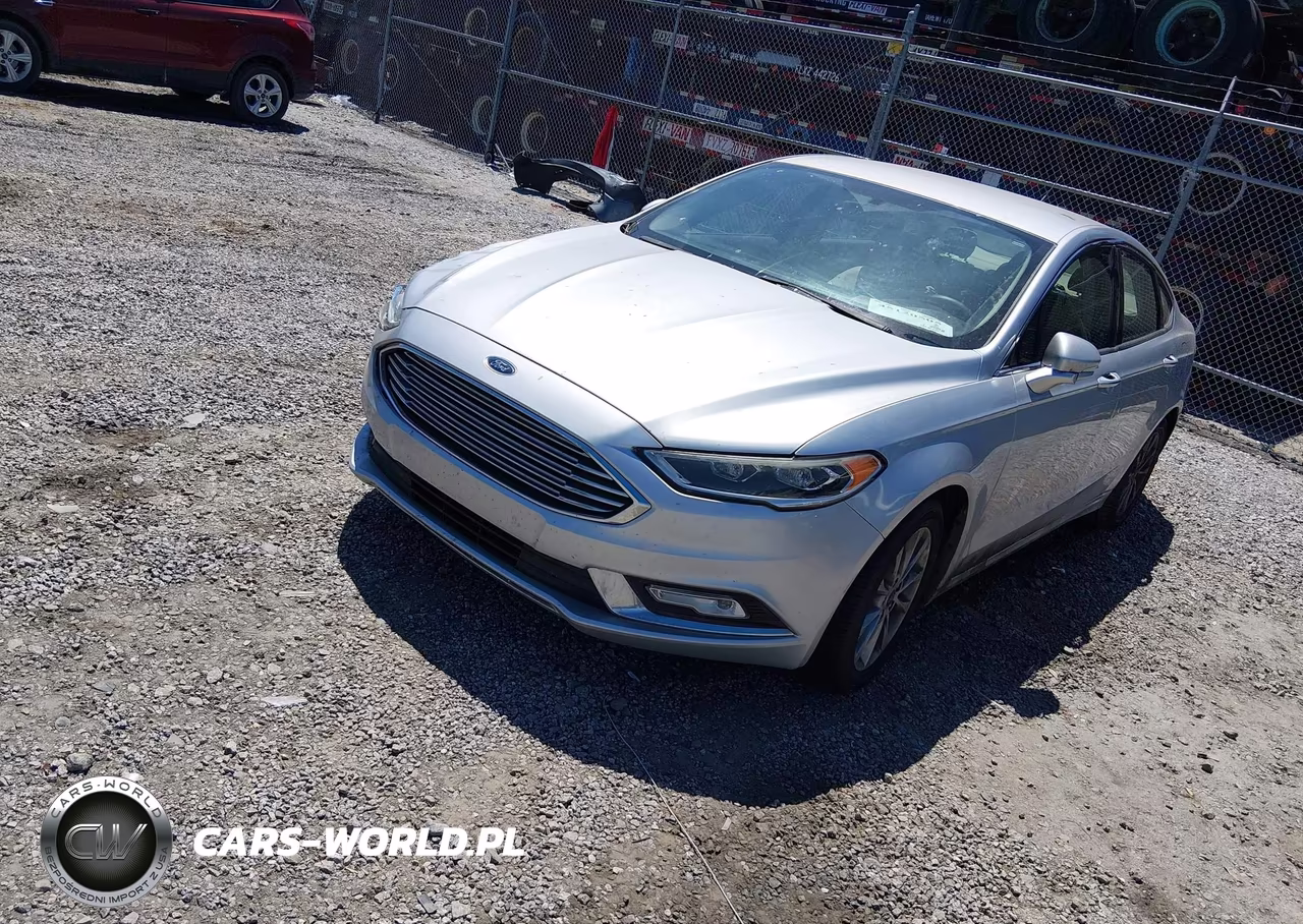 2017 Ford Fusion Se VIN:3FA6P0HDXHR137977 - 2