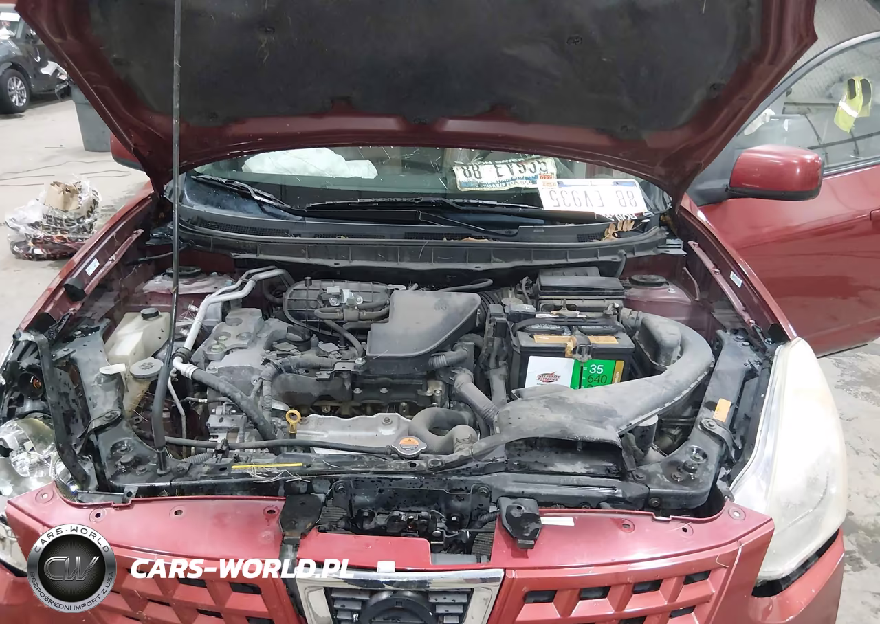2008 Nissan Rogue Sl VIN:JN8AS58V38W130041 - 10