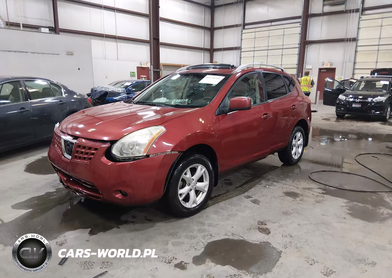 2008 Nissan Rogue Sl VIN:JN8AS58V38W130041 - 2