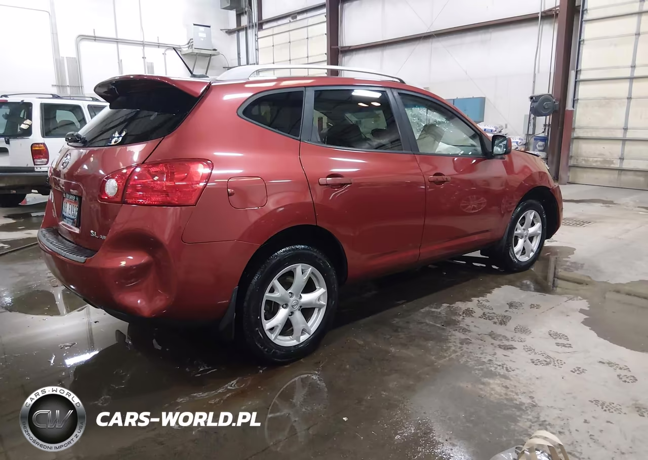 2008 Nissan Rogue Sl VIN:JN8AS58V38W130041 - 4
