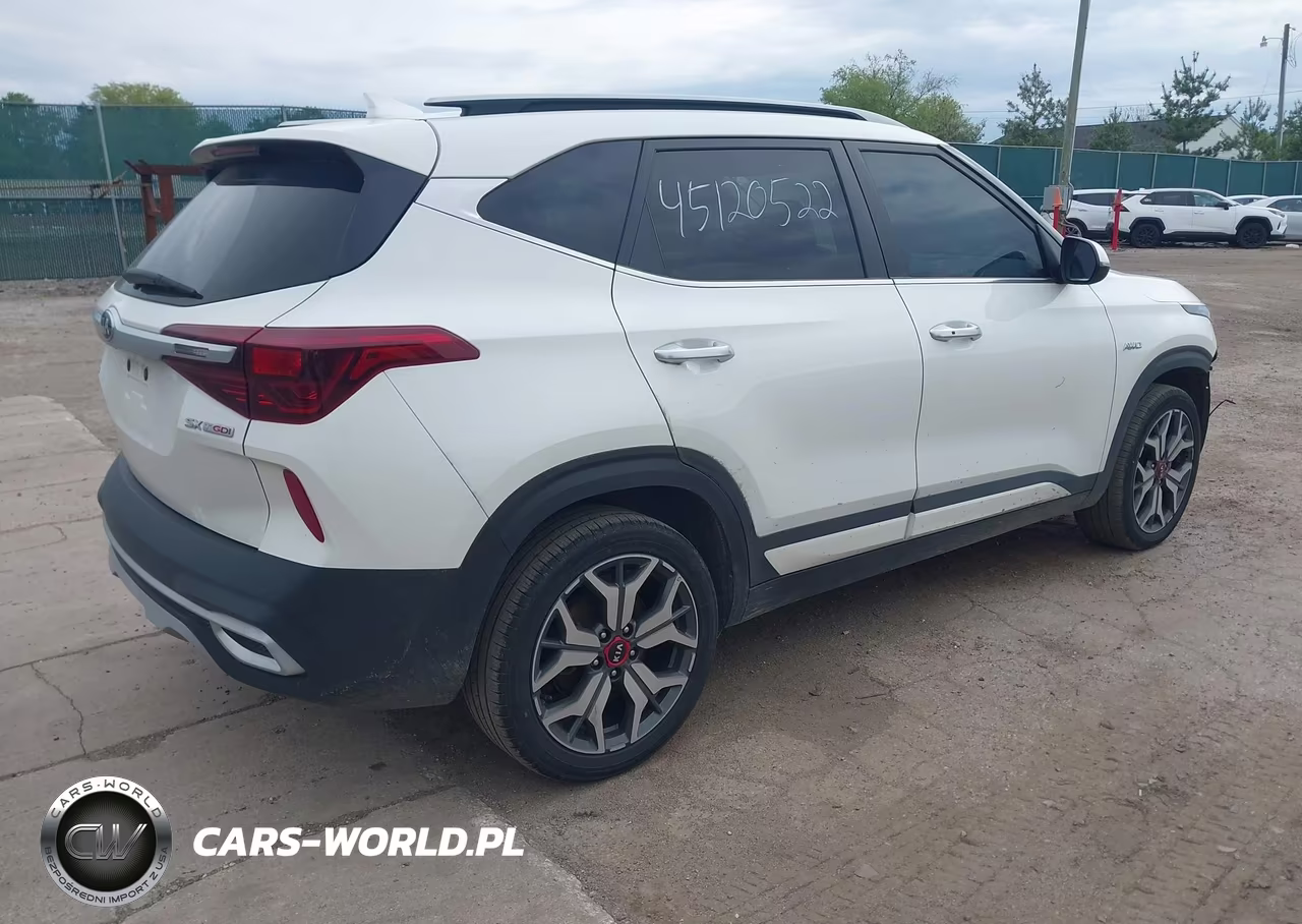 2021 Kia Seltos Sx Turbo VIN:KNDETCA28M7137974 - 4