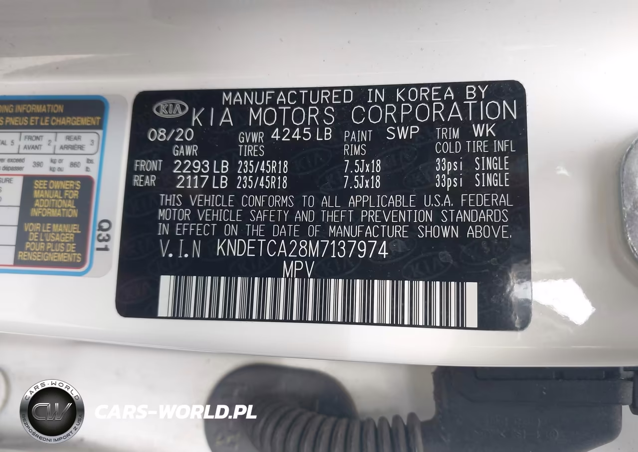 2021 Kia Seltos Sx Turbo VIN:KNDETCA28M7137974 - 9