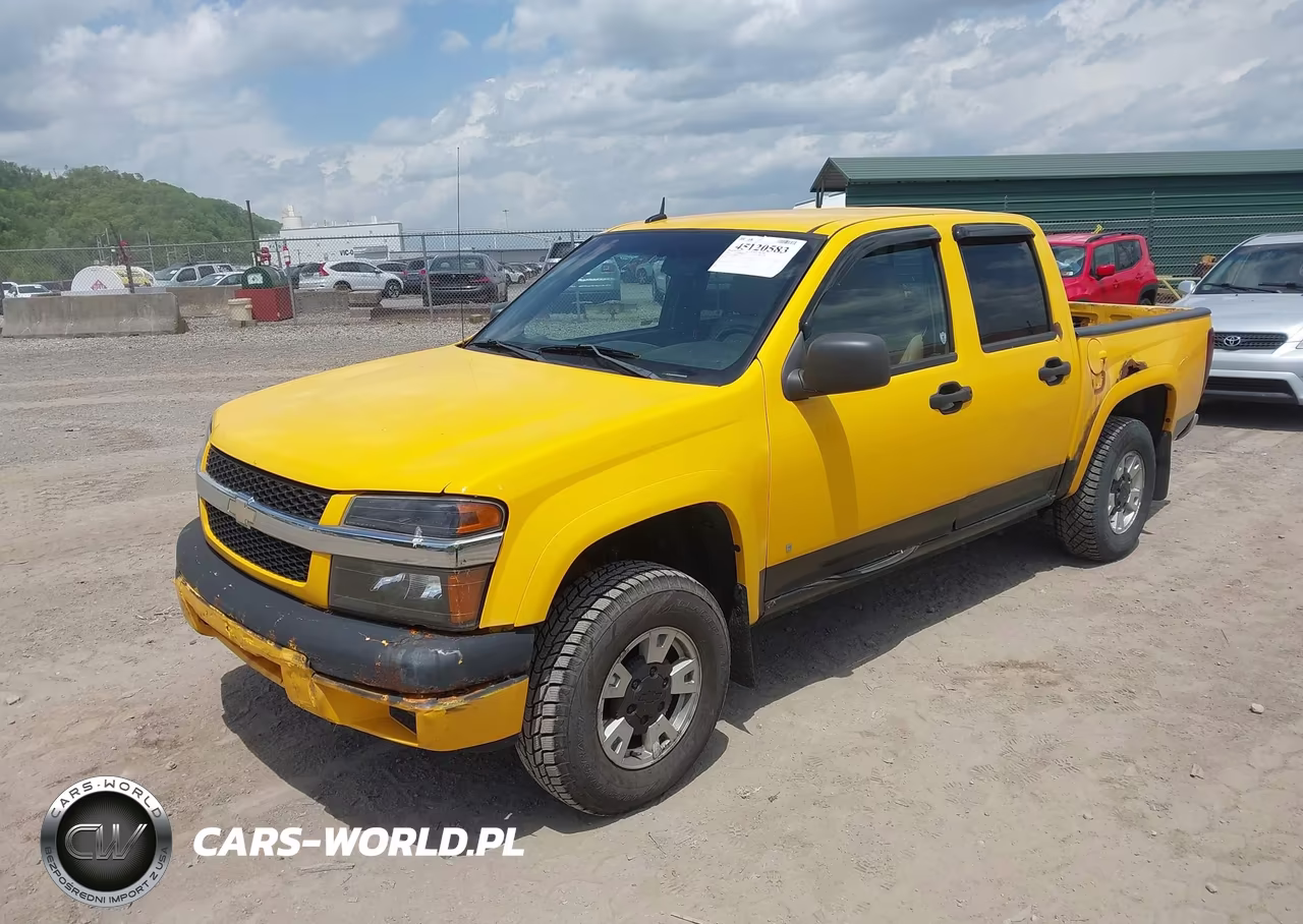 2007 Chevrolet Colorado Lt VIN:1GCDT13E478211574 - 2