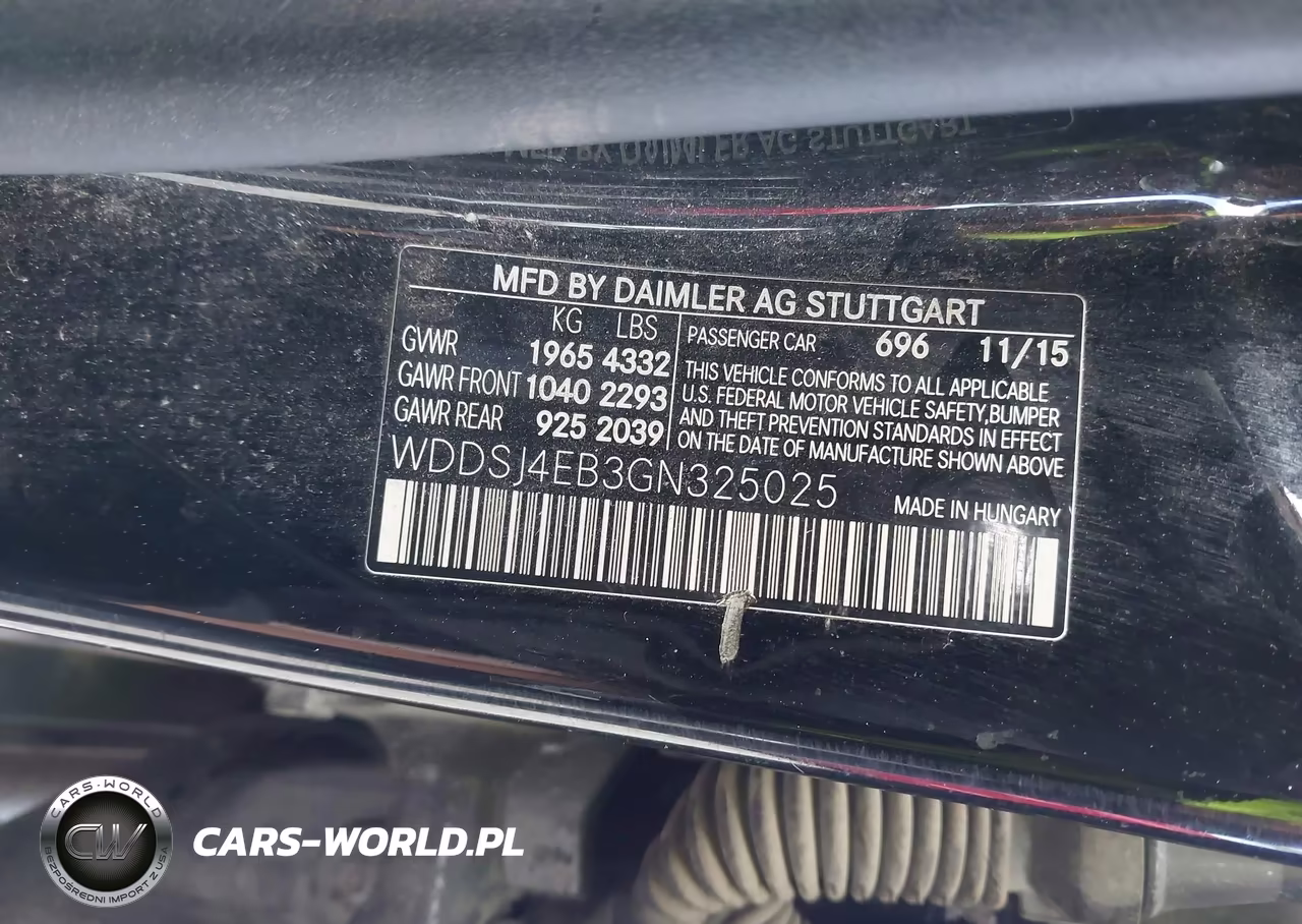 2016 Mercedes-Benz Cla 250 VIN:WDDSJ4EB3GN325025 - 9