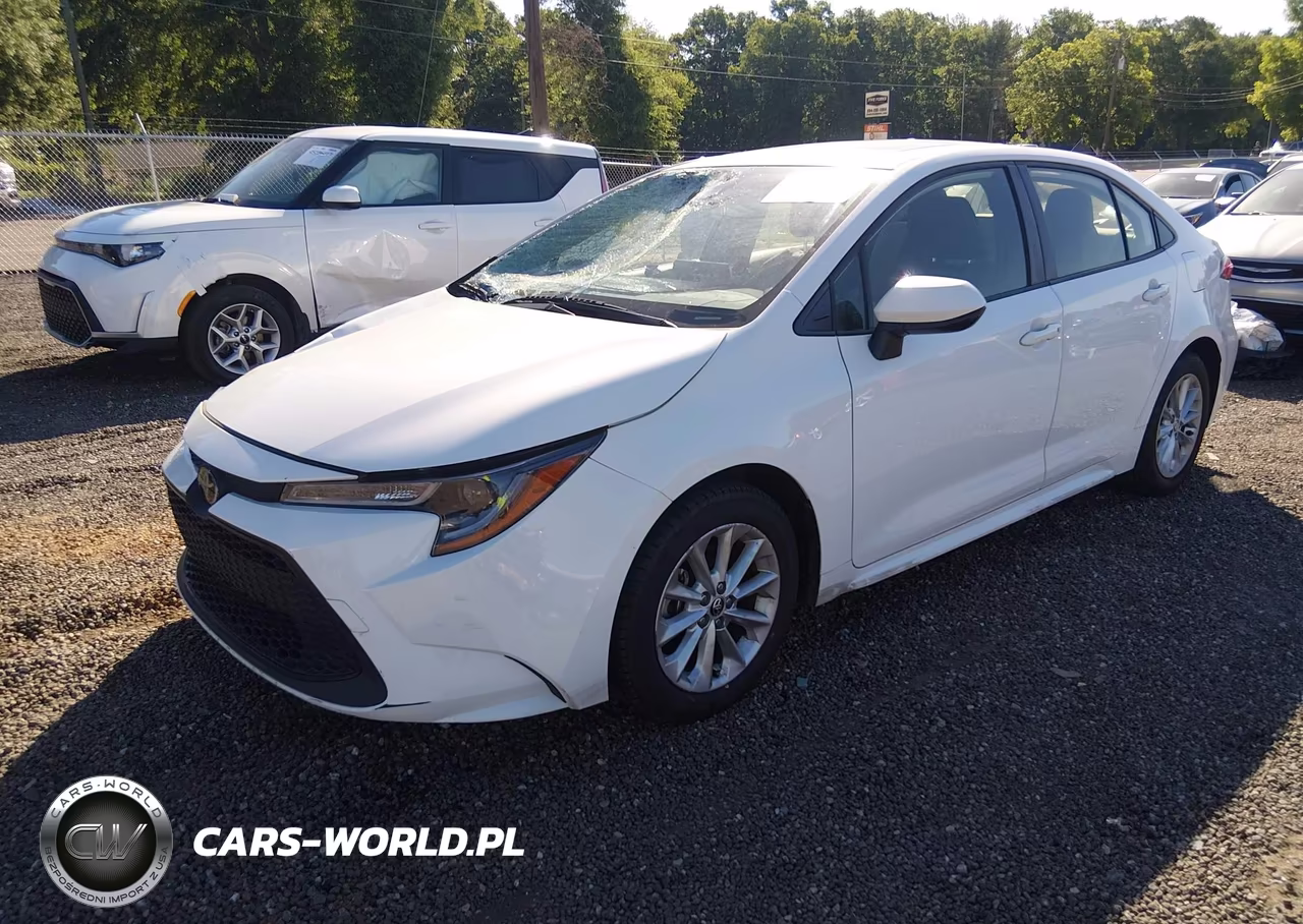 2020 Toyota Corolla Le VIN:JTDHPRAE3LJ056347 - 2