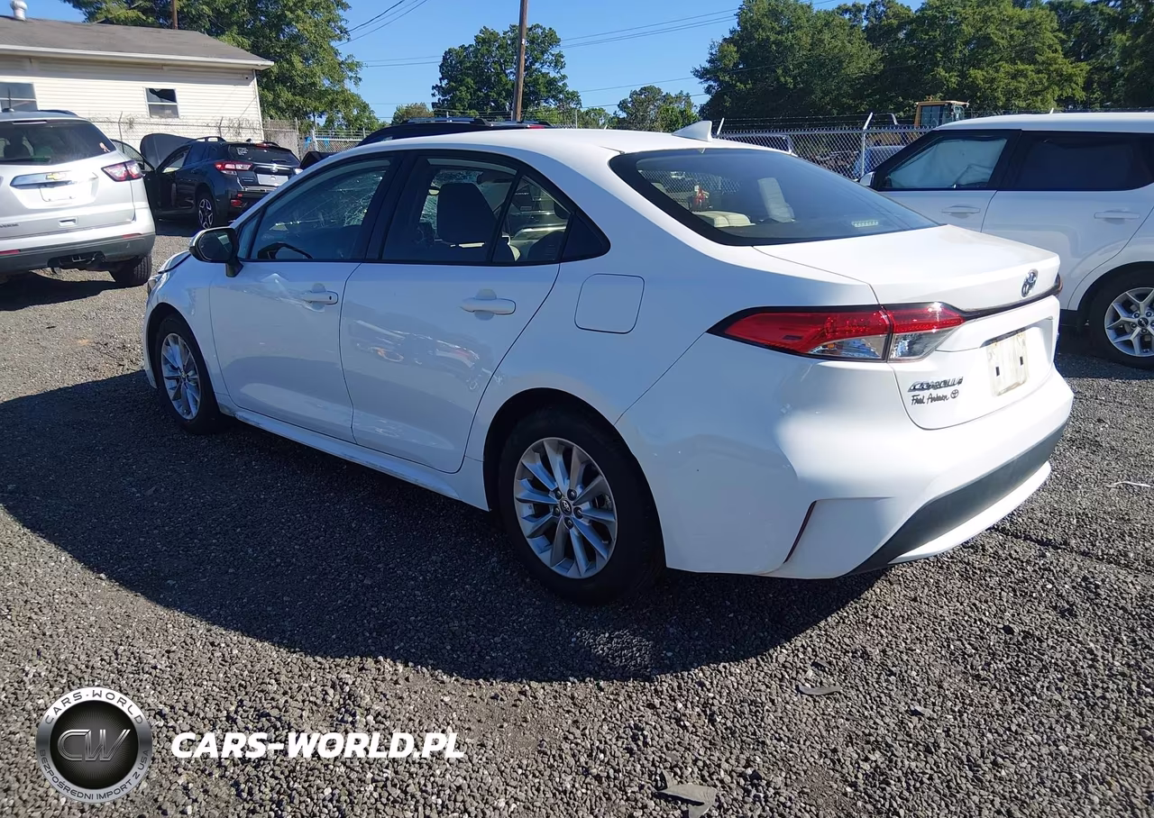 2020 Toyota Corolla Le VIN:JTDHPRAE3LJ056347 - 3