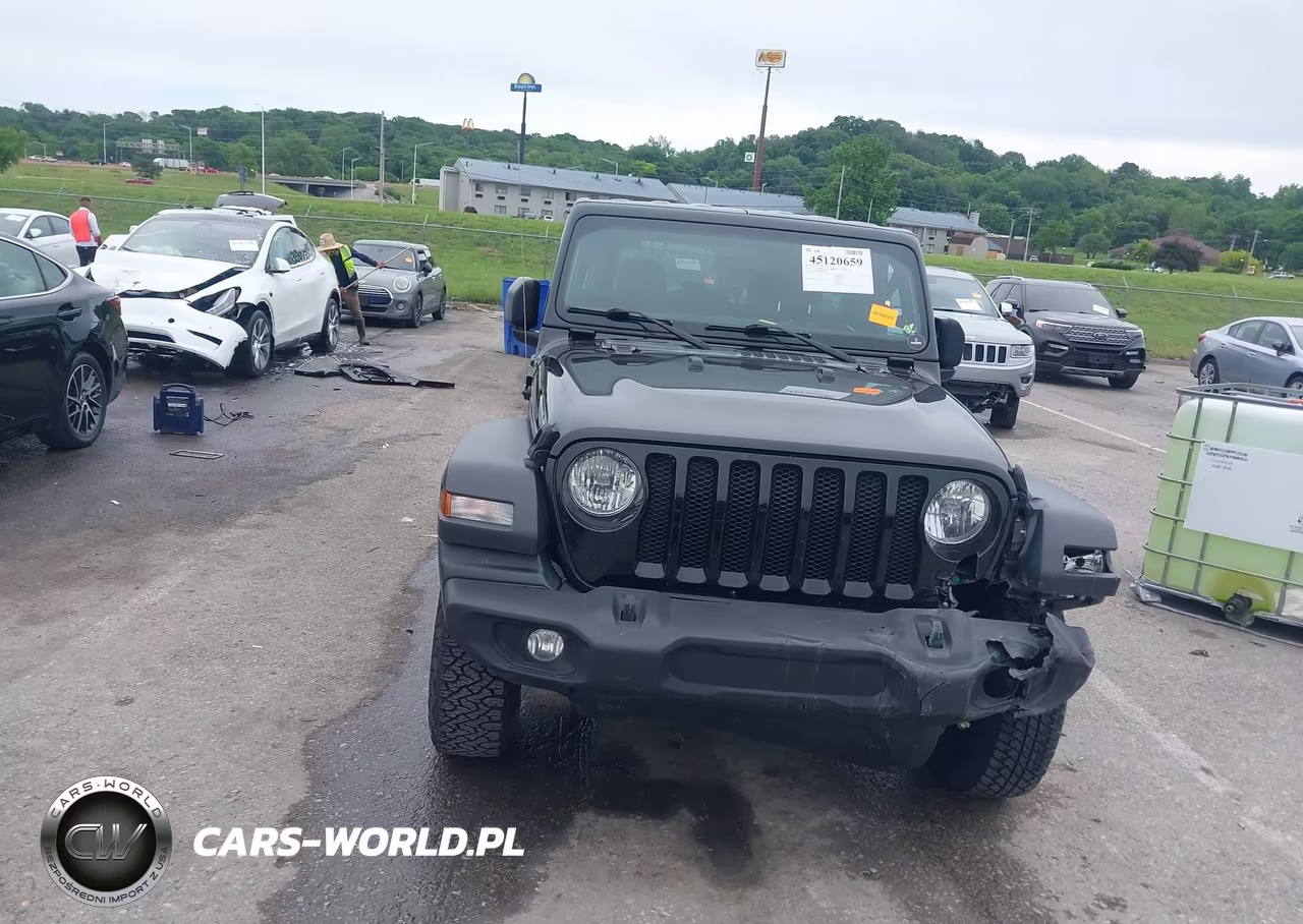 2021 Jeep Wrangler Unlimited Sport S 4X4 VIN:1C4HJXDG3MW723263 - 12