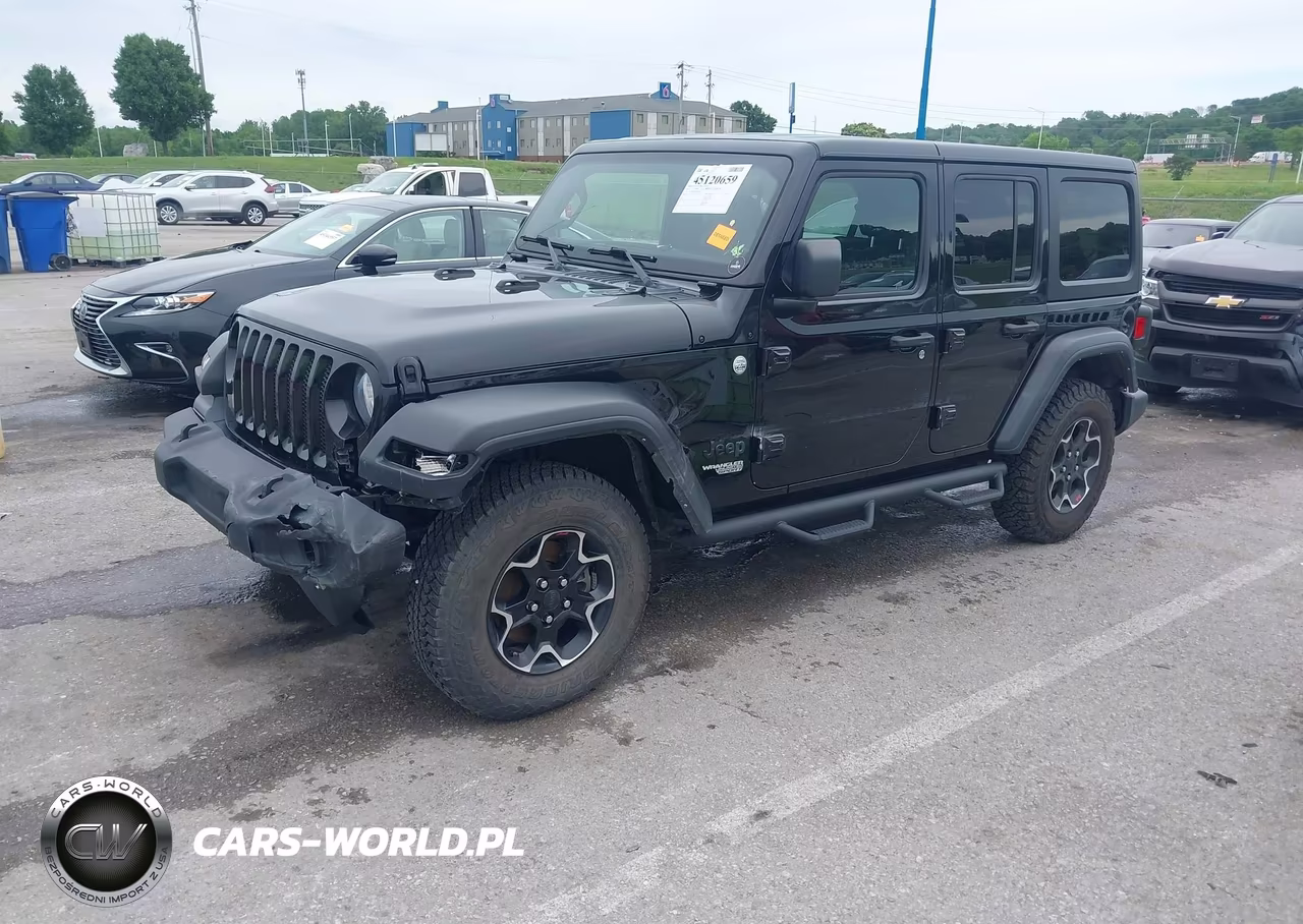 2021 Jeep Wrangler Unlimited Sport S 4X4 VIN:1C4HJXDG3MW723263 - 2