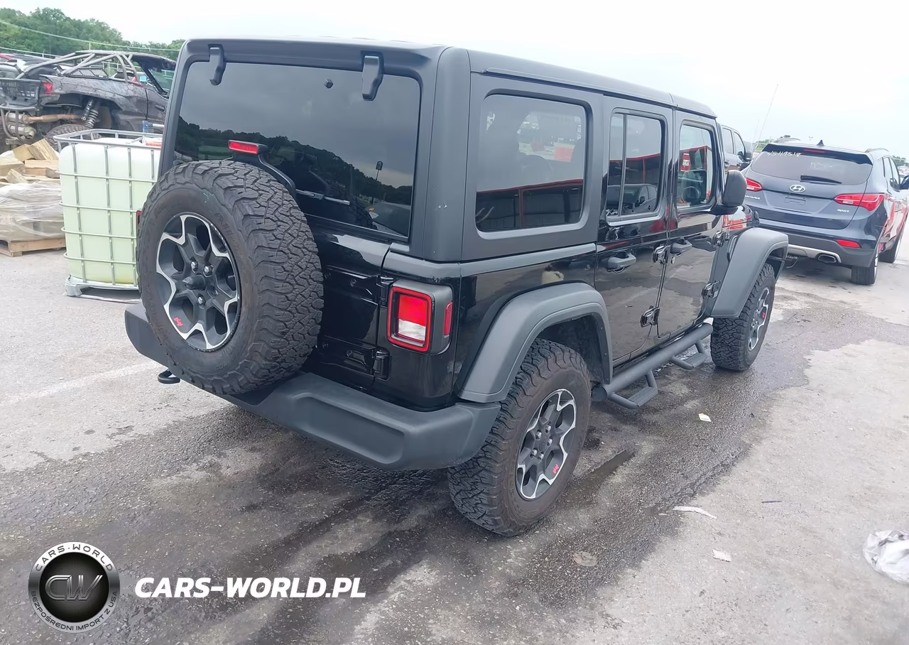 2021 Jeep Wrangler Unlimited Sport S 4X4 VIN:1C4HJXDG3MW723263 - 4
