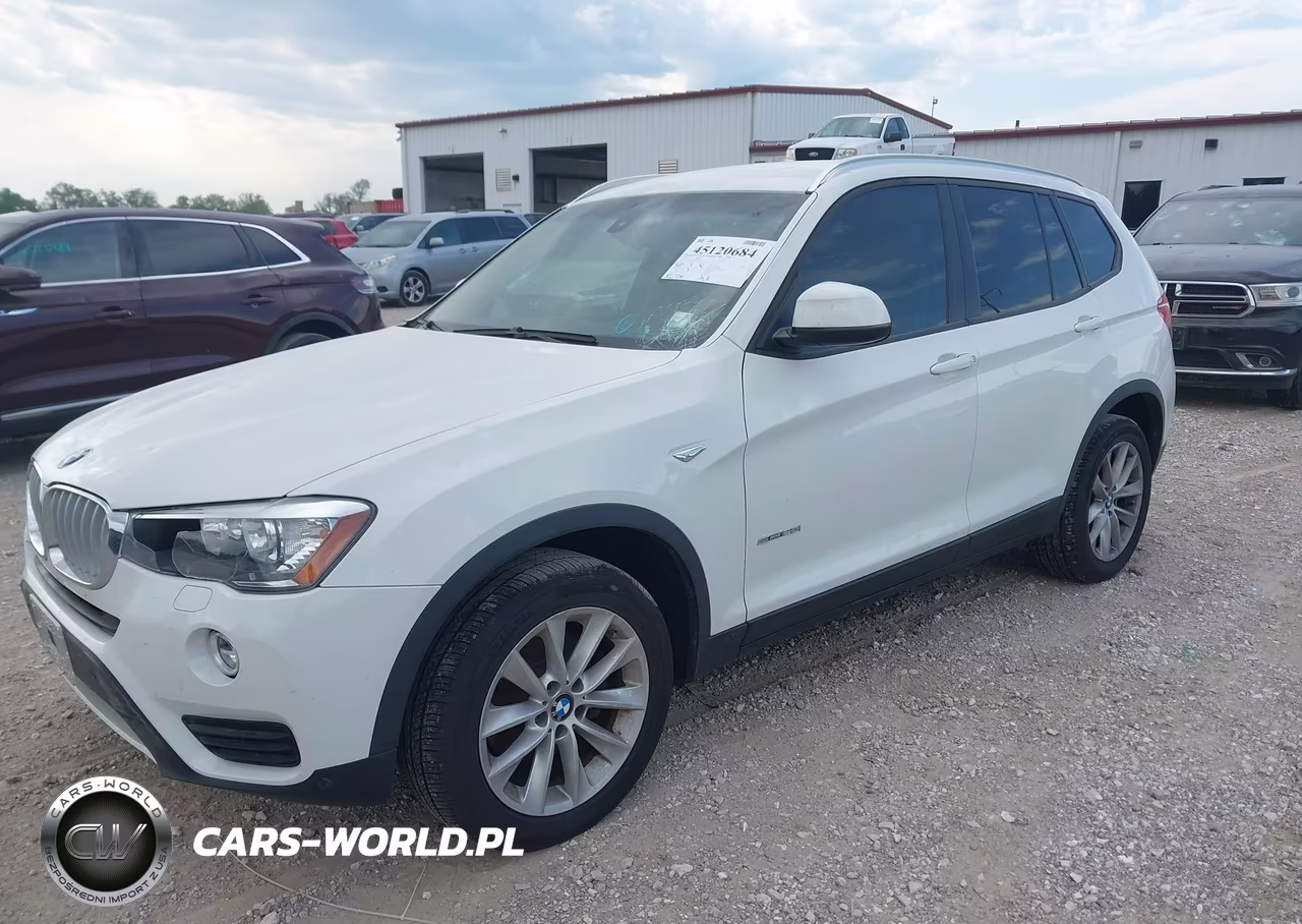 2017 BMW X3 Sdrive28I VIN:5UXWZ7C31H0V87141 - 2