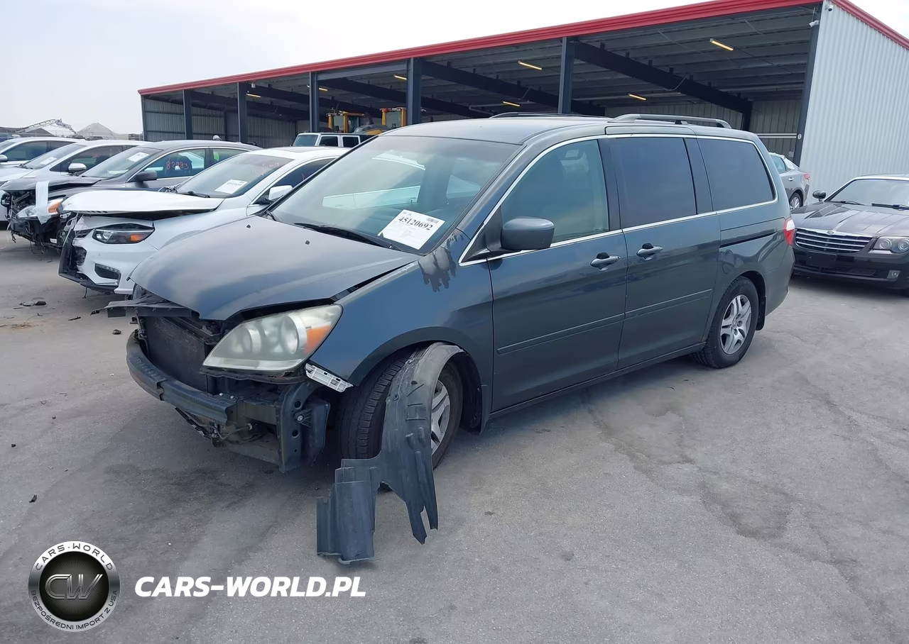 2006 Honda Odyssey Ex VIN:5FNRL38456B450504 - 2