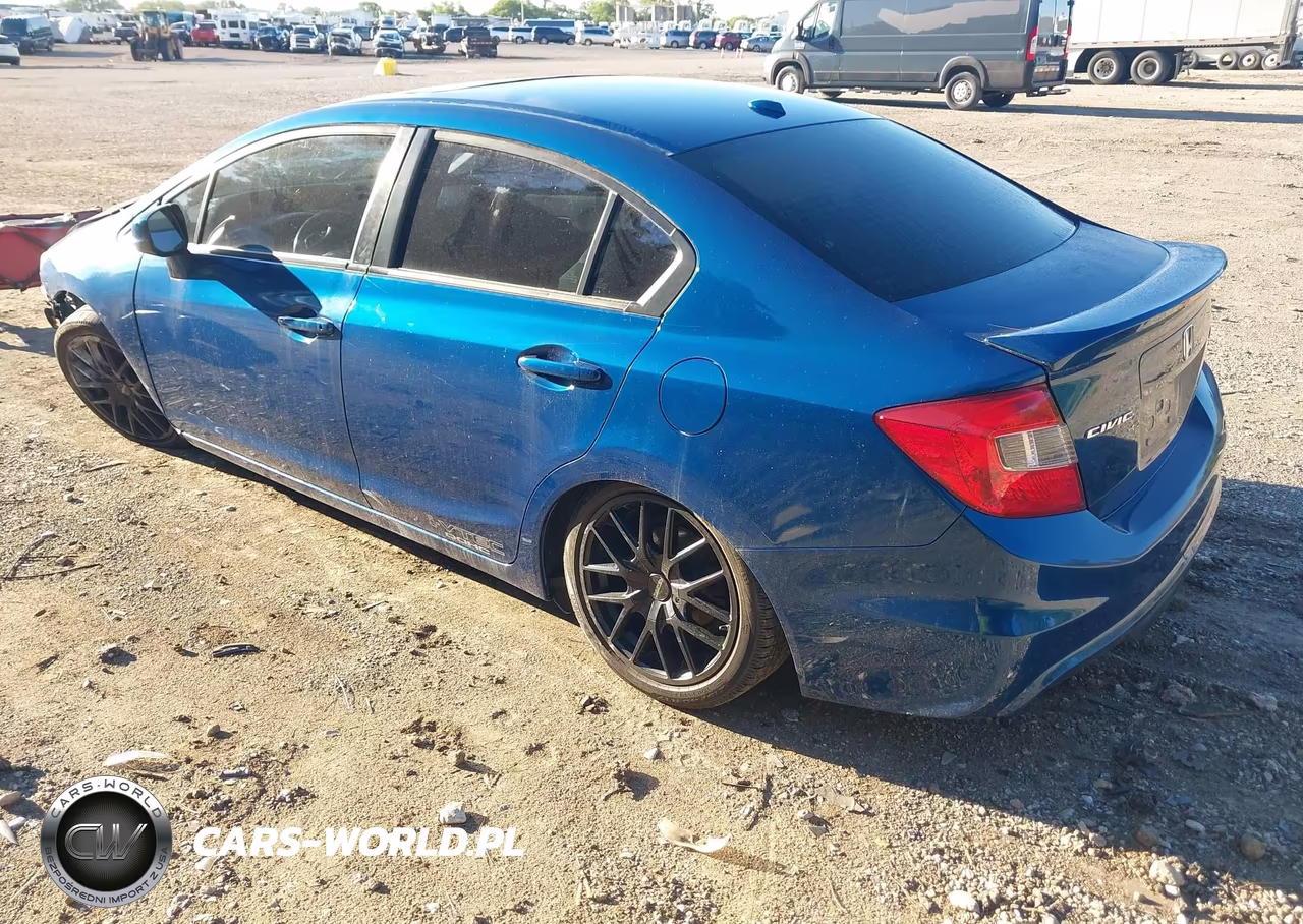 2012 Honda Civic Si VIN:2HGFB6E51CH703684 - 3
