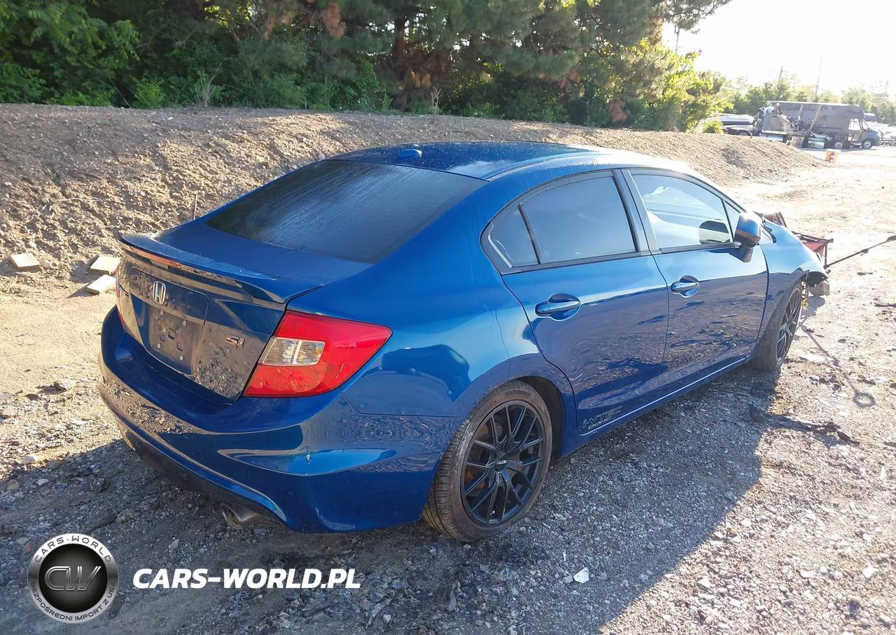 2012 Honda Civic Si VIN:2HGFB6E51CH703684 - 4