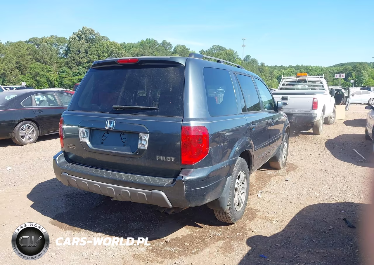 2005 Honda Pilot Ex-L VIN:5FNYF18665B063421 - 4