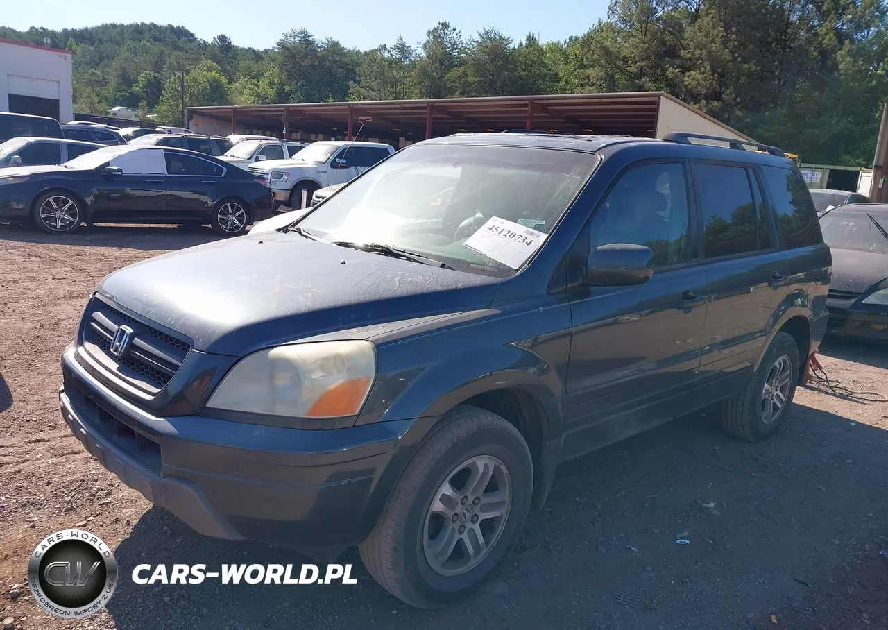 2005 Honda Pilot Ex-L VIN:5FNYF18665B063421 - 6