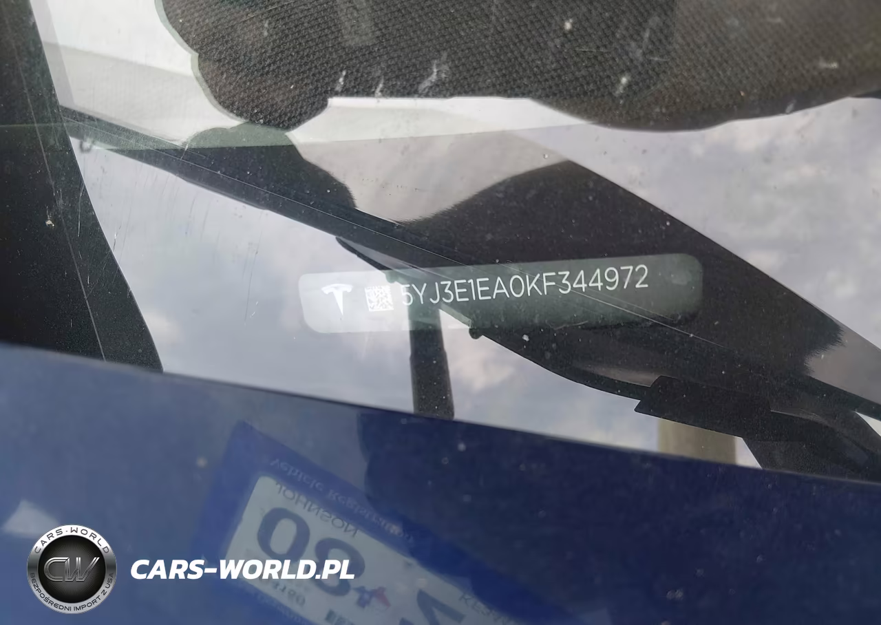 TESLA MODEL 3 VIN:5YJ3E1EA0KF344972 - 9