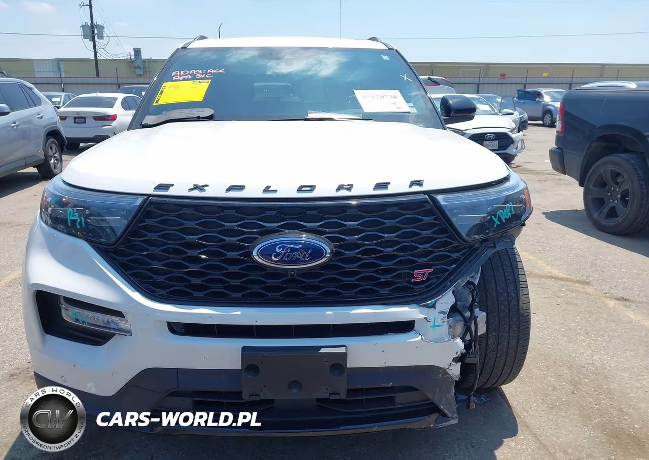 2021 Ford Explorer St VIN:1FM5K8GC5MGA40226 - 12