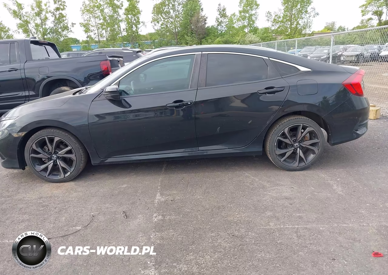 2020 Honda Civic Sport VIN:2HGFC2E88LH509878 - 14