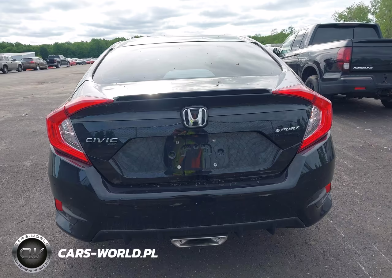 2020 Honda Civic Sport VIN:2HGFC2E88LH509878 - 16