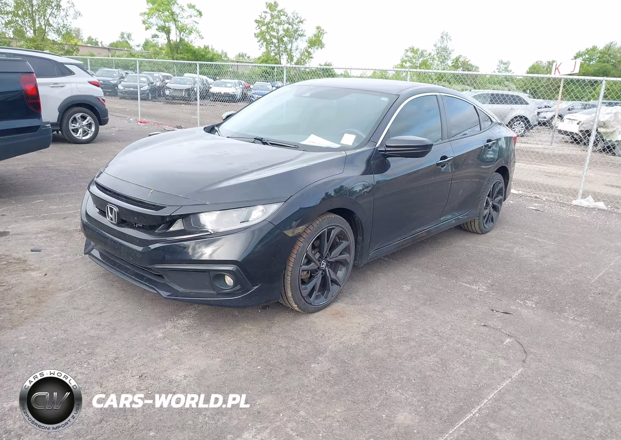 2020 Honda Civic Sport VIN:2HGFC2E88LH509878 - 2