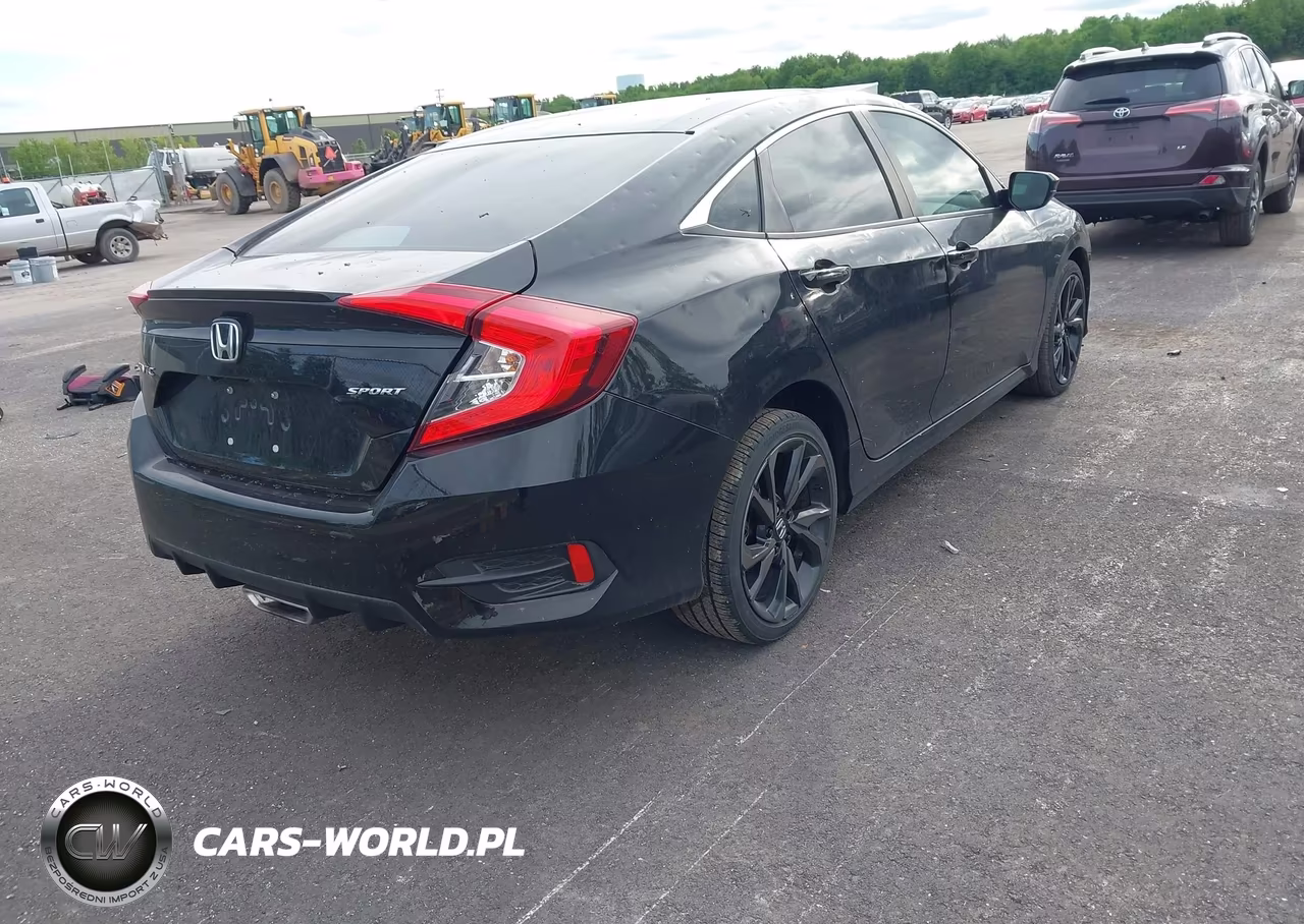 2020 Honda Civic Sport VIN:2HGFC2E88LH509878 - 4