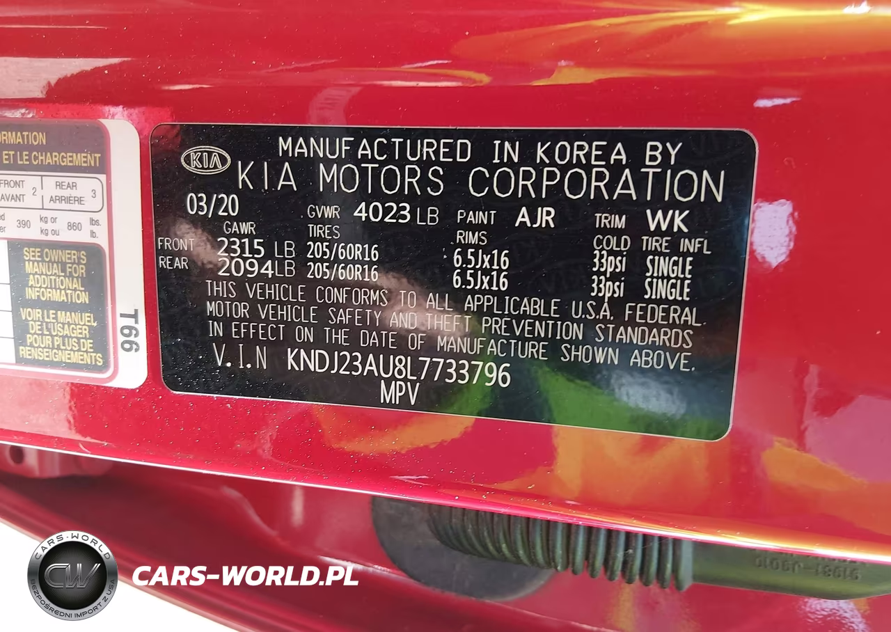 2020 Kia Soul Lx VIN:KNDJ23AU8L7733796 - 9