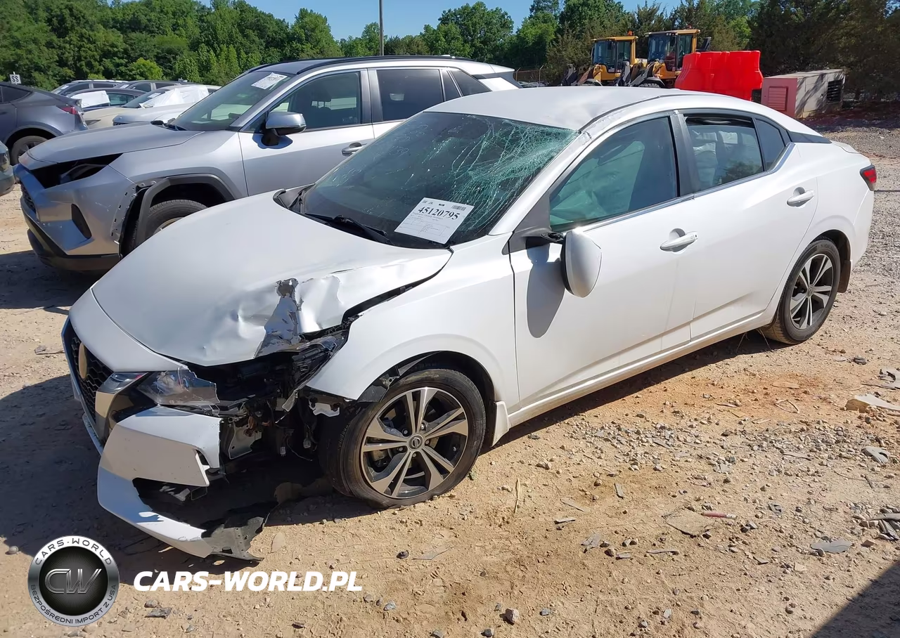 2023 Nissan Sentra Sv Xtronic Cvt VIN:3N1AB8CV8PY320139 - 2