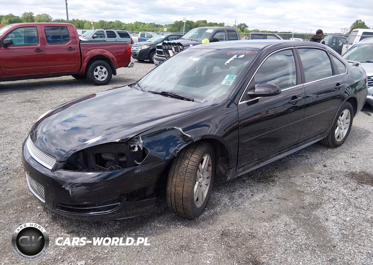 2012 Chevrolet Impala Lt VIN:2G1WB5E37C1252320 - 2