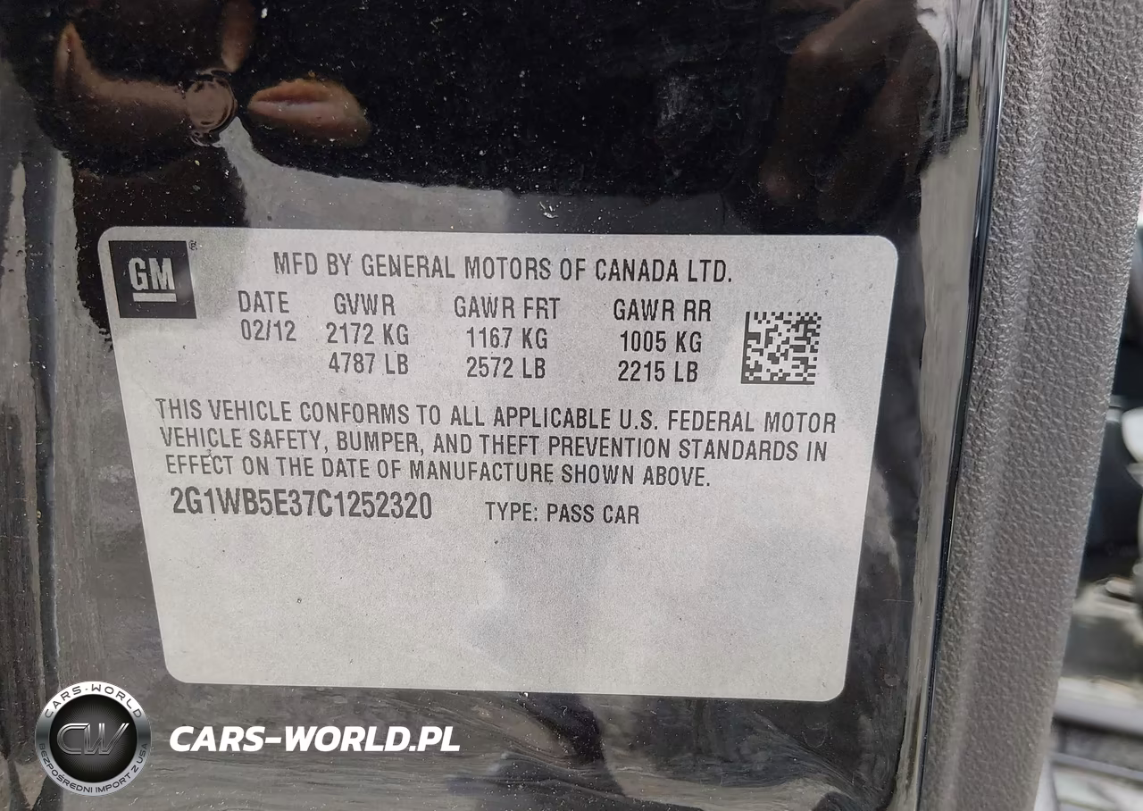 2012 Chevrolet Impala Lt VIN:2G1WB5E37C1252320 - 9