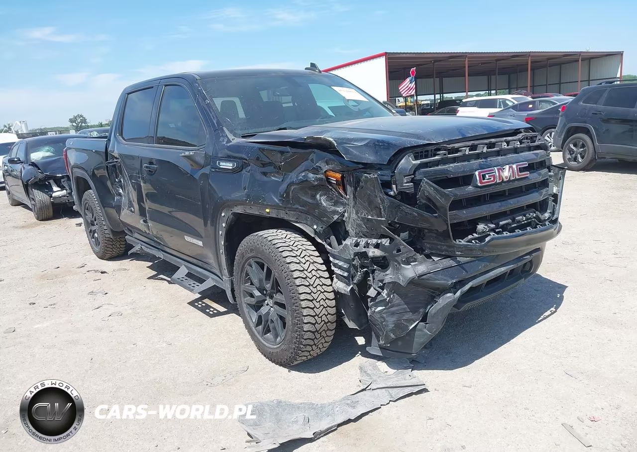 2021 GMC Sierra 1500 4Wd Short Box Elevation