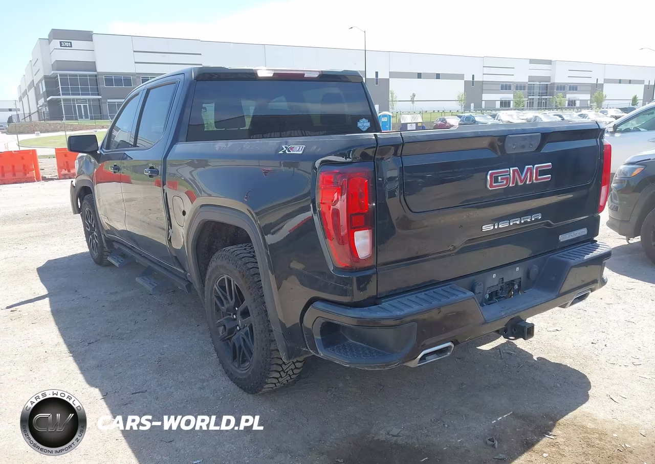 2021 GMC Sierra 1500 4Wd Short Box Elevation VIN:3GTU9CET4MG321777 - 3