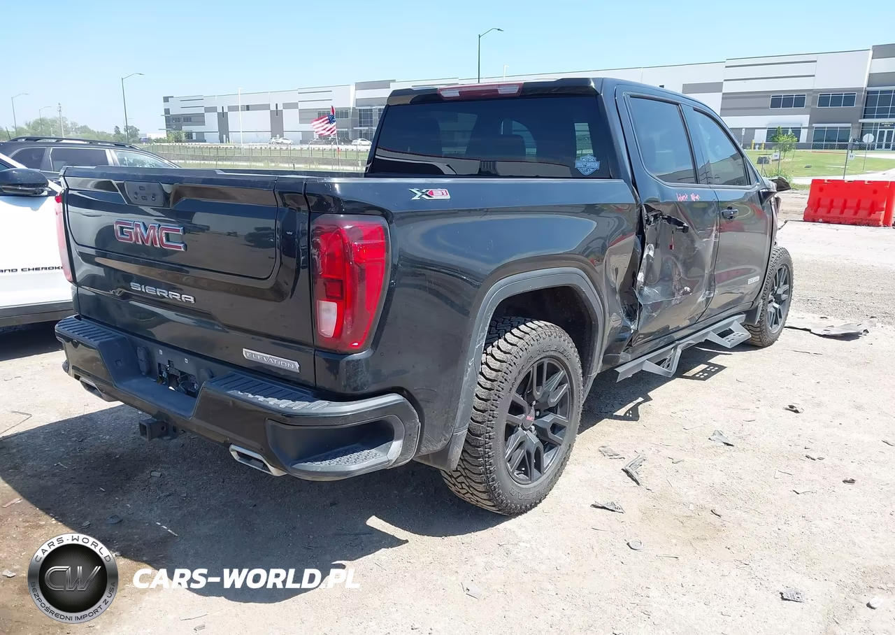 2021 GMC Sierra 1500 4Wd Short Box Elevation VIN:3GTU9CET4MG321777 - 4