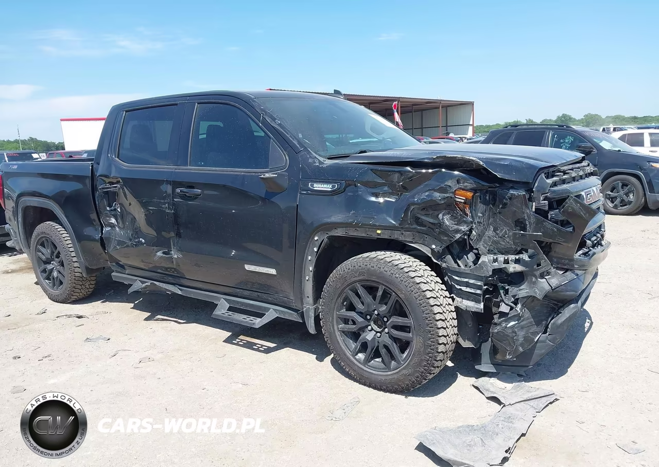 2021 GMC Sierra 1500 4Wd Short Box Elevation VIN:3GTU9CET4MG321777 - 6