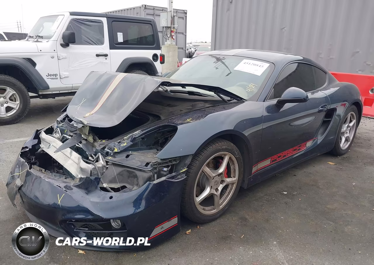 2014 Porsche Cayman VIN:WP0AA2A85EK170254 - 2