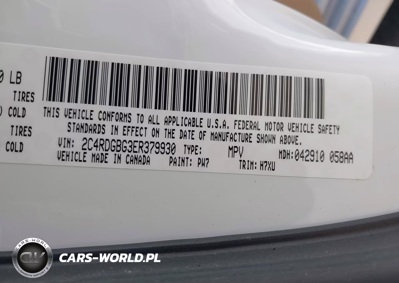 2014 Dodge Grand Caravan Se VIN:2C4RDGBG3ER379930 - 9