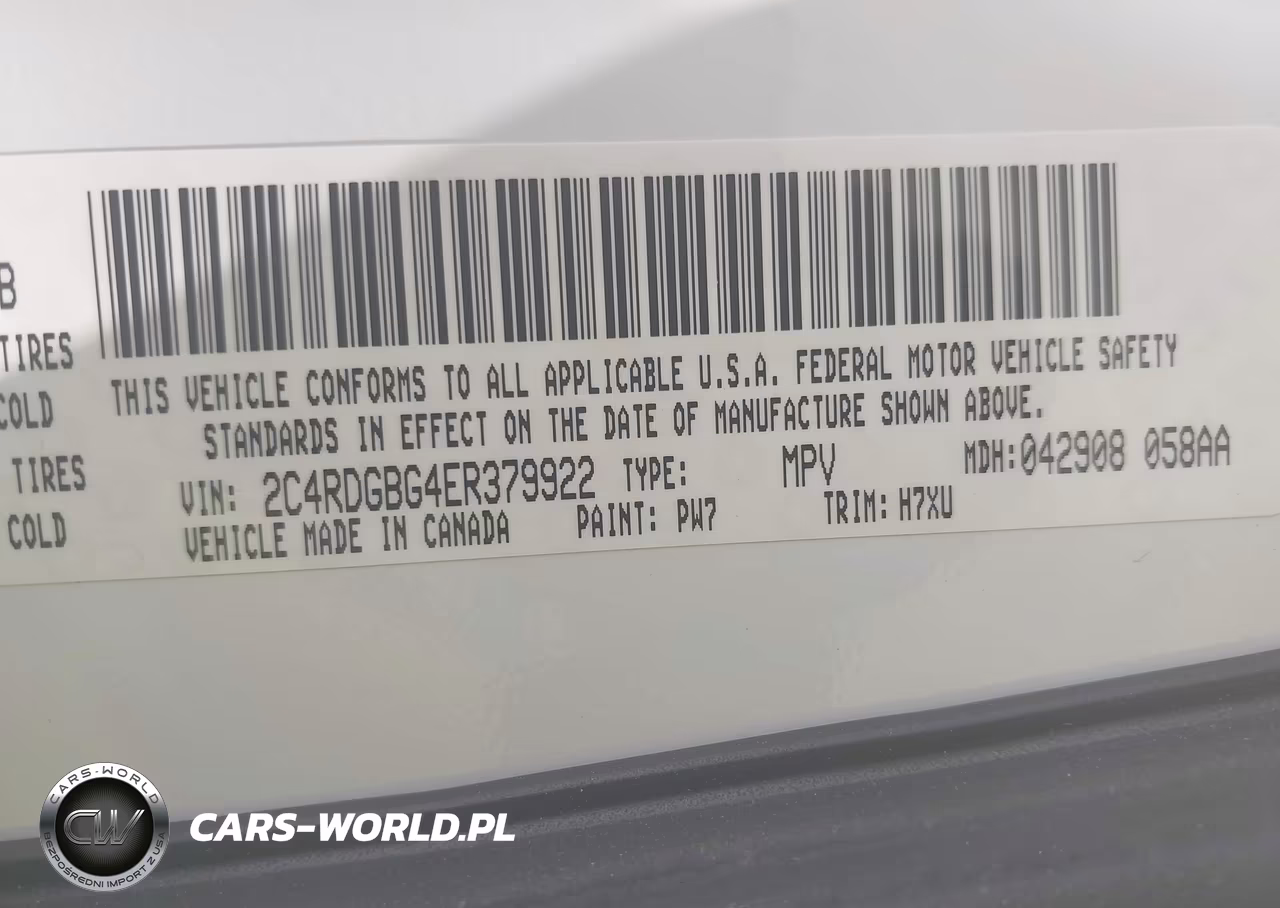 2014 Dodge Grand Caravan Se VIN:2C4RDGBG4ER379922 - 9